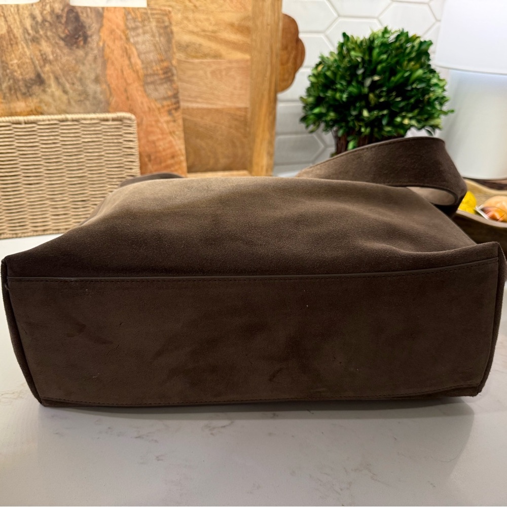 NWT Quince Brown Suede Women's Bag - Picture 3 of 7